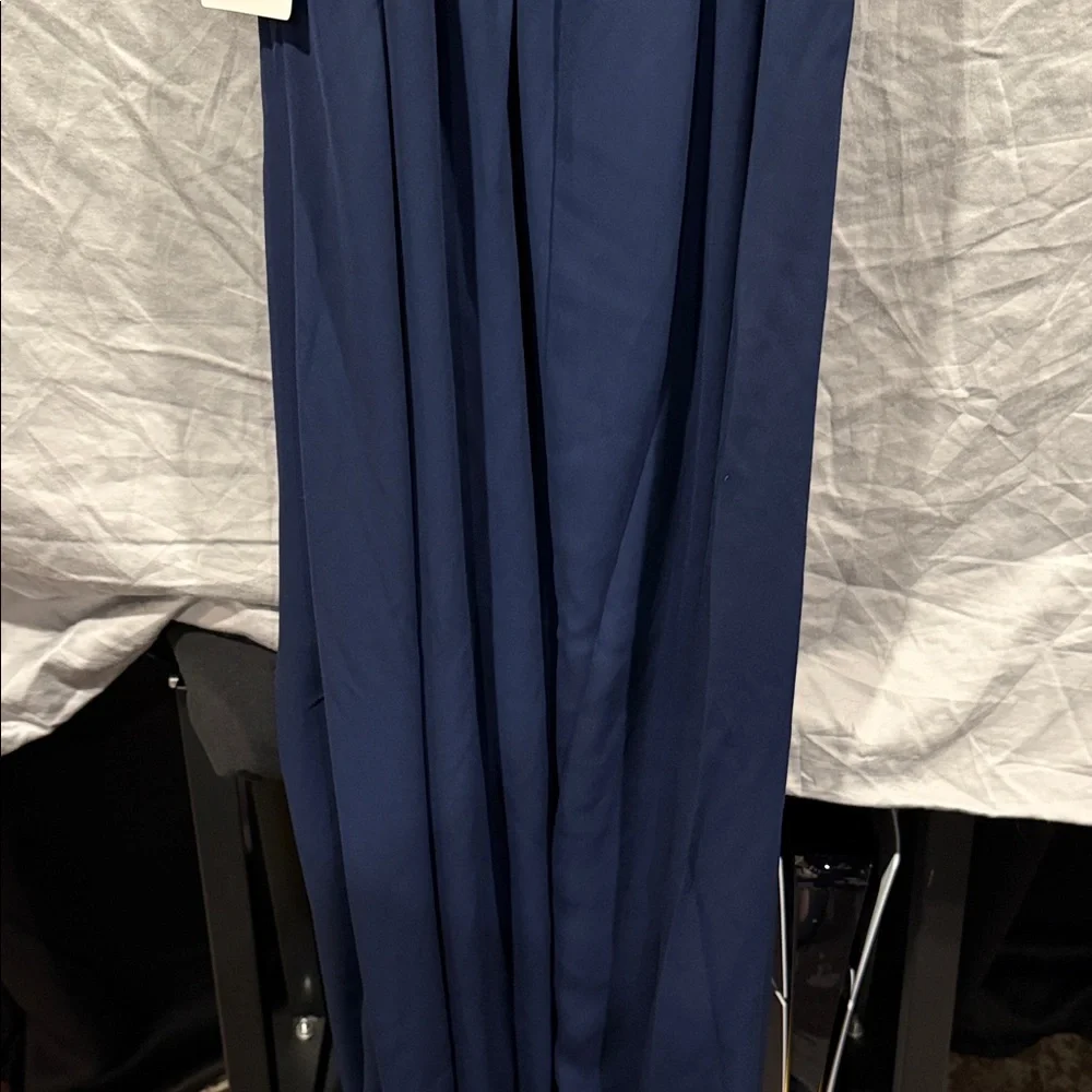 Show Me Your MuMu Off-Shoulder Blue Maxi Dress - Picture 9 of 10